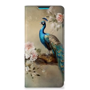 Hoesje maken voor Samsung Galaxy A73 Vintage Pauwen