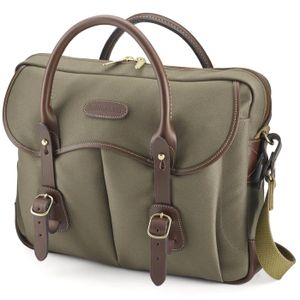 Billingham Thomas Briefcase - Sage Fibrenyte/Chocolate
