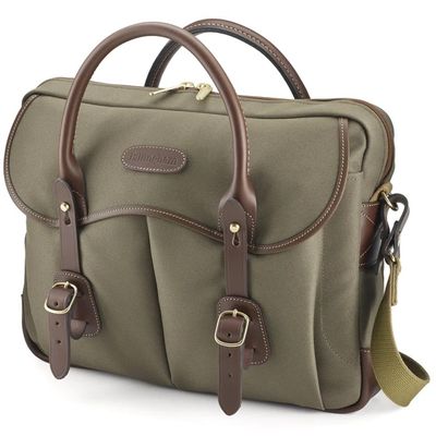 Billingham Thomas Briefcase - Sage Fibrenyte/Chocolate