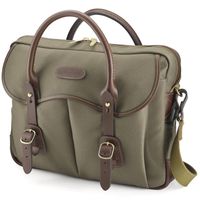 Billingham Thomas Briefcase - Sage Fibrenyte/Chocolate