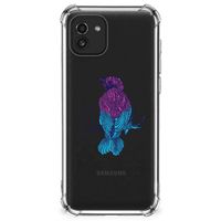 Samsung Galaxy A03 Stevig Bumper Hoesje Merel - thumbnail