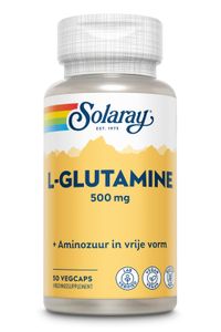 Solaray L-Glutamine Capsules