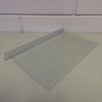 Onderlegger 275x150x30mm ontspiegeld