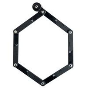 Axa newton fl90k vouwslot - 90cm - art 8 - zwart