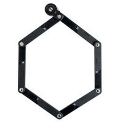 Axa newton fl90k vouwslot - 90cm - art 8 - zwart