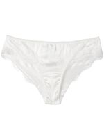 Dolce & Gabbana culotte bordée de dentelle - Blanc