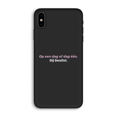 gij beslist: iPhone X Biologisch afbreekbaar hoesje