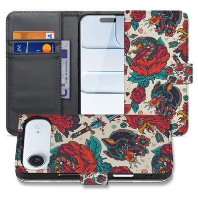 Old Skool Hoesje voor iPhone Air | Bookcase | Portemonnee hoesje