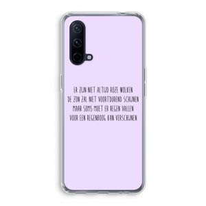 Regenboog: OnePlus Nord CE 5G Transparant Hoesje