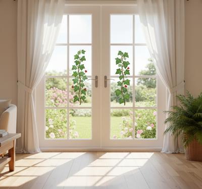 Raamsticker tuinrankensamenstelling