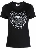 Kenzo t-shirt à imprimé tête de tigre signature - Noir - thumbnail