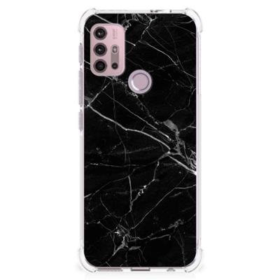 Motorola Moto G30 | G20 | G10 Anti-Shock Hoesje Marmer Zwart - Origineel Cadeau Vader Motorola Moto G30 | G20 | G10 Anti-Shock Hoesje Marmer Zwart - Origineel Cadeau Vader