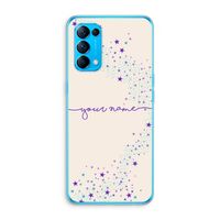Sterren: Oppo Find X3 Lite Transparant Hoesje Sterren: Oppo Find X3 Lite Transparant Hoesje