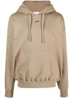 Off-White hoodie Off Stitch en coton - Tons neutres