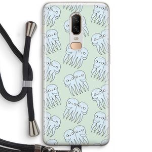 Octopussen: OnePlus 6 Transparant Hoesje met koord