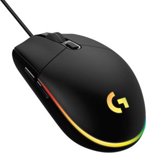 Logitech G203 Lightsync Optische Bedrade Gaming Muis - Zwart