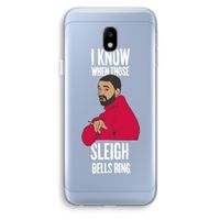 Sleigh Bells Ring: Samsung Galaxy J3 (2017) Transparant Hoesje