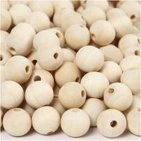 Creativ Company Houten kraal, d 15 mm, gatgrootte 3 mm, 500 stuk/ 1 doos