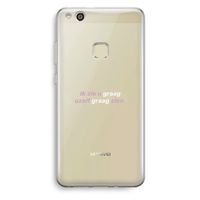 uzelf graag zien: Huawei Ascend P10 Lite Transparant Hoesje