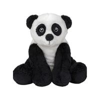 Pluche knuffel panda beer van 19 cm - thumbnail