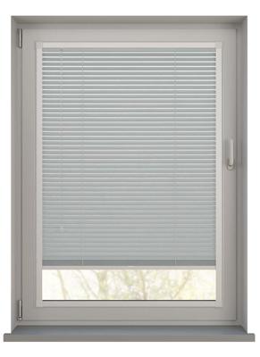 Perfect fit - Sunwood houten jaloezie - licht grijs