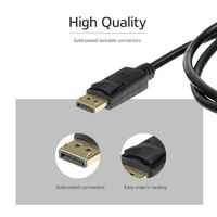 ACT AK4074 DisplayPort kabel 1.4 8K 3m zwart - thumbnail