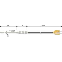 B + B Thermo-Technik 0625 1429-11 Dompelsensor -100 tot +1000 °C Sensortype K