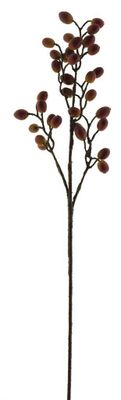 Cranberries spray brown 76cm