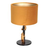 Steinhauer Design schemerlampAnimaux met goud velvet - 8235ZW