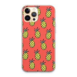 Ananas: iPhone 13 Pro Max Transparant Hoesje