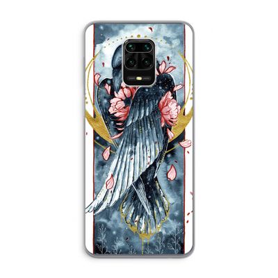 Golden Raven: Xiaomi Redmi Note 9 Pro Transparant Hoesje