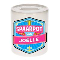 Vrolijke kinder spaarpot voor Joelle - Spaarpotten - thumbnail