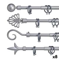 Stang voor Gordijnen Gift Decor Uitschuifbaar (8 Stuks)