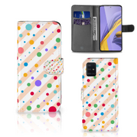 Samsung Galaxy A51 Telefoon Hoesje Dots