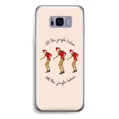 Jingle Ladies: Samsung Galaxy S8 Plus Transparant Hoesje