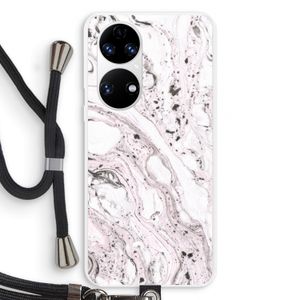 Mengelmoes: Huawei P50 Transparant Hoesje met koord