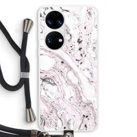 Mengelmoes: Huawei P50 Transparant Hoesje met koord