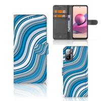 Xiaomi Redmi Note 10/10T 5G | Poco M3 Pro | Telefoon Hoesje | Waves Blue