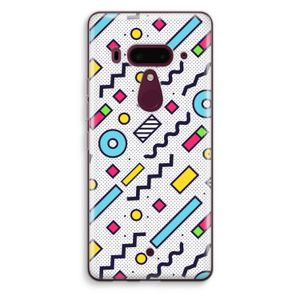 8-bit N°8: HTC U12+ Transparant Hoesje