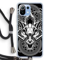 Oh Deer: Xiaomi Mi 11 Lite Transparant Hoesje met koord