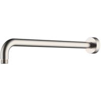 Wiesbaden Caral Luxe Douchearm 45cm - Geborsteld Staal Muurbevestiging