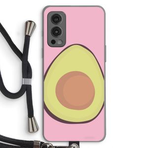 Avocado: OnePlus Nord 2 5G Transparant Hoesje met koord