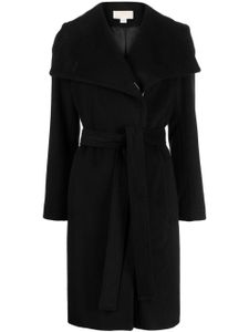 Michael Michael Kors manteau ceintré à boutonnière croisée - Noir