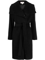 Michael Michael Kors manteau ceintré à boutonnière croisée - Noir