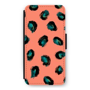 Pink Cheetah: iPhone 12 Pro Max Flip Hoesje