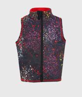 Softshell And Polar Fleece Vest Dashing Drops