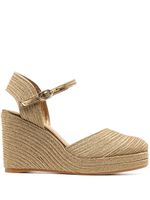Castañer espadrilles compensées Carolyn 95 mm - Or