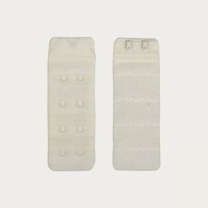 Op en Top Zwanger bh verlengstuk 2 Haaks Ecru (2 Pack)