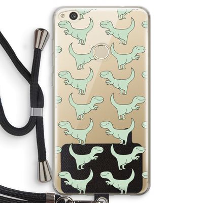 Dinos: Huawei Ascend P8 Lite (2017) Transparant Hoesje met koord