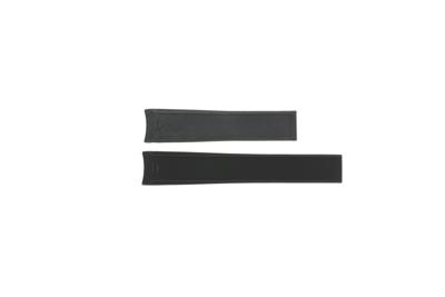 Horlogeband Tag Heuer WAY211A / FT6068 Rubber Zwart 20.5mm